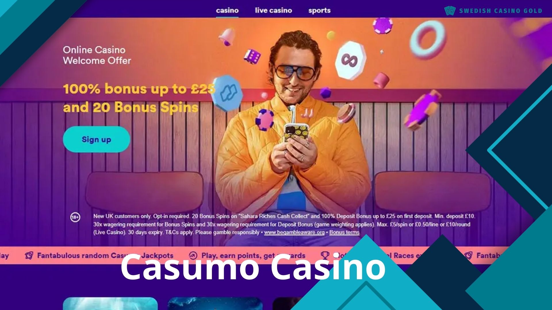 Utforska Casumo Casino: Detaljerad granskning