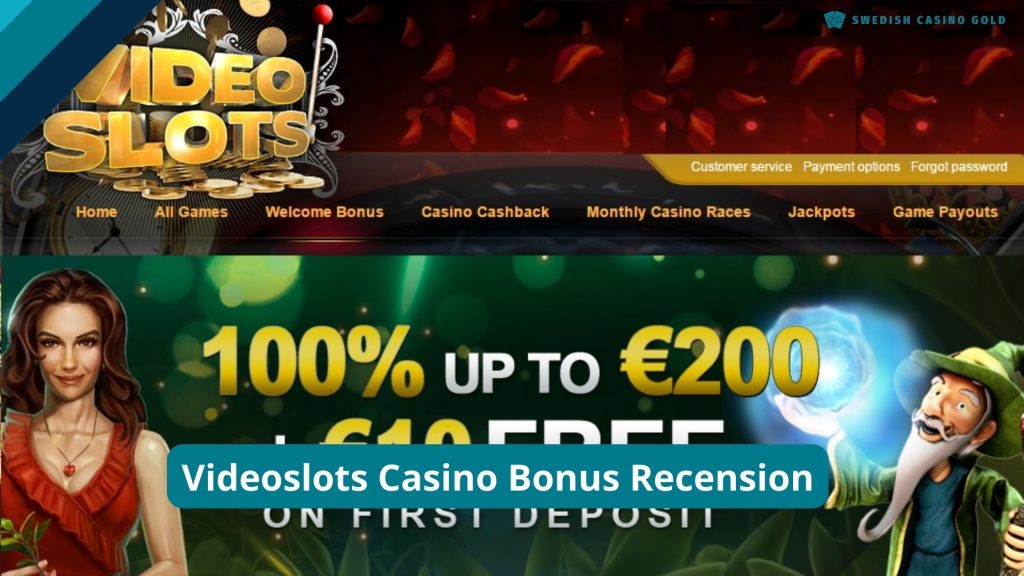 Videoslots Casino Bonus Recension