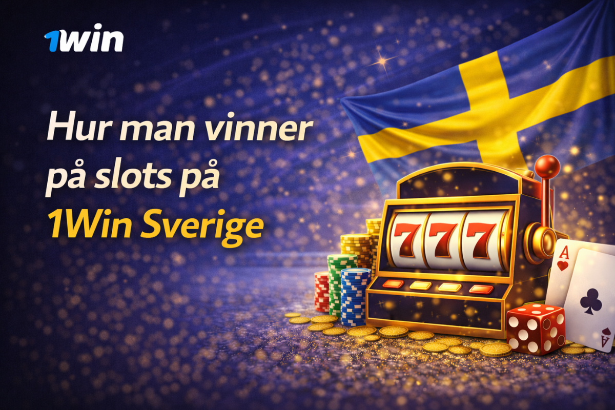 Hur man vinner på slots på 1Win Sverige